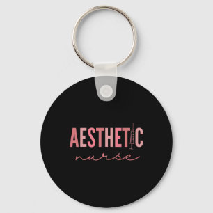 Women Aesthetic Nurse Injector Med Spa Botox Deale Keychain