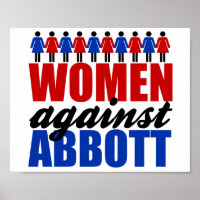 Women Against Greg Abbott Texas Political