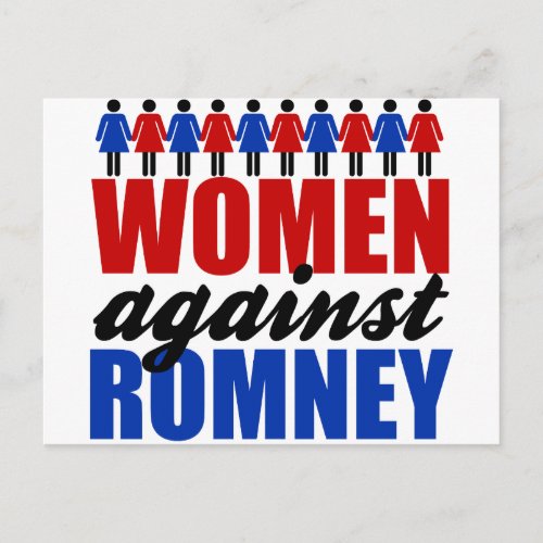 Women Against Romney Postcard