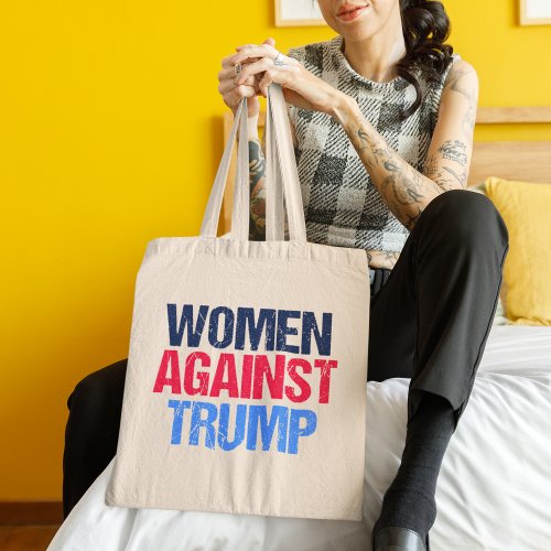 Women Against Trump 2024 Election Tote Bag