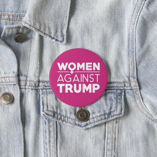 Women Against Trump Button (In Situ)