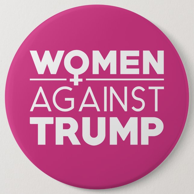 Women Against Trump Button (Front)