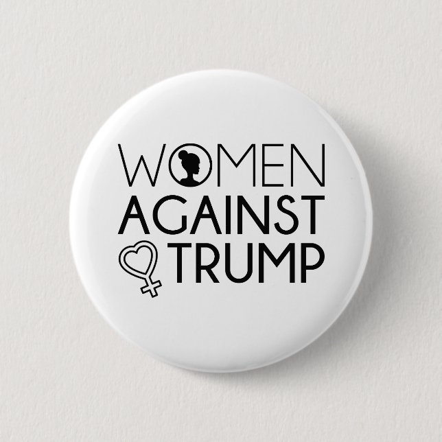 Women Against Trump Button (Front)
