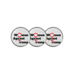 Women Against Trump Golf Ball Markers