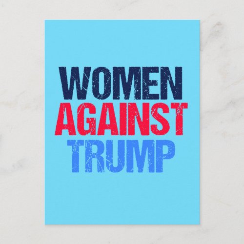 Women Against Trump Postcard