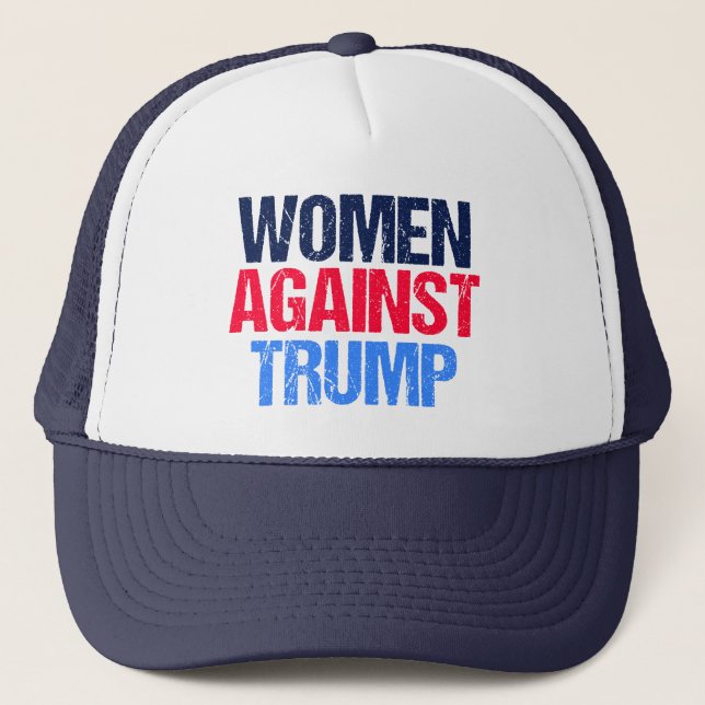 Women Against Trump Trucker Hat (Front)