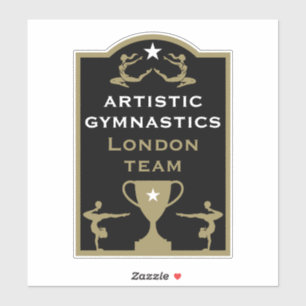 Women And Girls Artistic Gymnastics Sticker