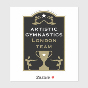 Women And Girls Artistic Gymnastics Sticker