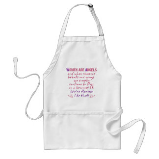 Women are Angels Adult Apron