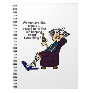 Women Are Like Angels Notebook