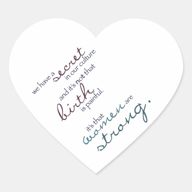 women are strong sticker (Front)