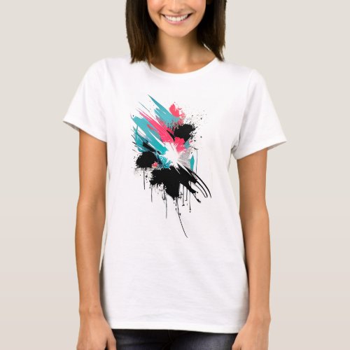 Women Art Design T_Shirts