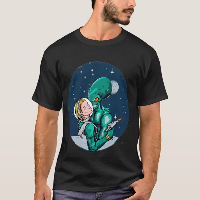 Women Astronaut T-Shirt (Front)