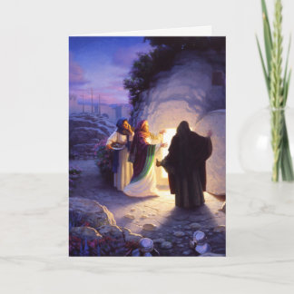 Women At The Empty Tomb Easter Card