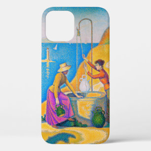 Women at the Well, Signac iPhone 12 Case