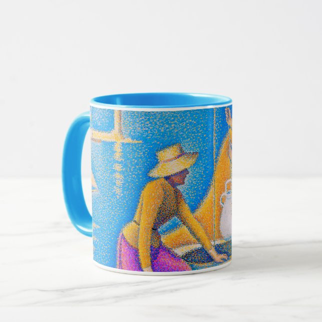 Women at the Well, Signac Mug (Front Left)