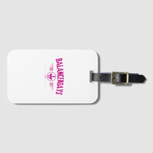 Women BalancerDays Community Luggage Tag