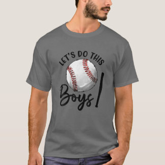 Women Baseball Mama Mom Baseball Grandma Funny Gif T-Shirt