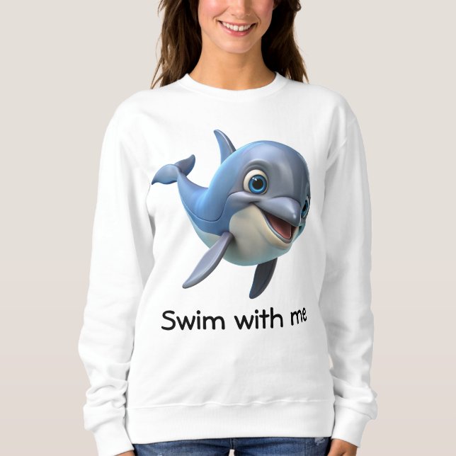 Women Basic T-Shirt Sweatshirt (Front)