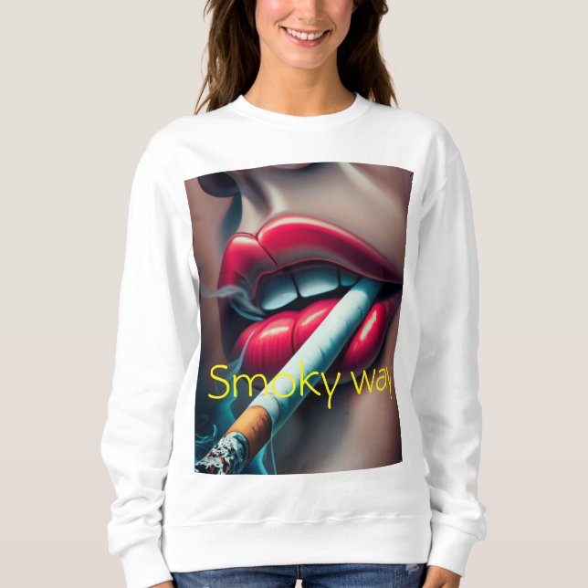 Women Basic T-Shirt Sweatshirt (Front)