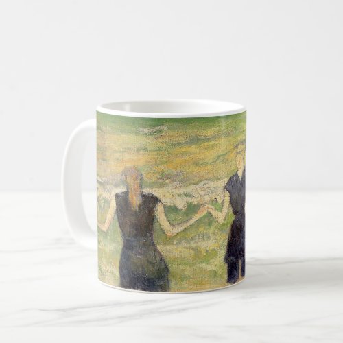 Women Bathing Dieppe by Paul Gauguin Coffee Mug