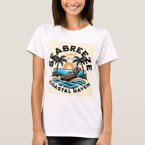 women beach  T_Shirt