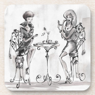 Women Beverage Coaster