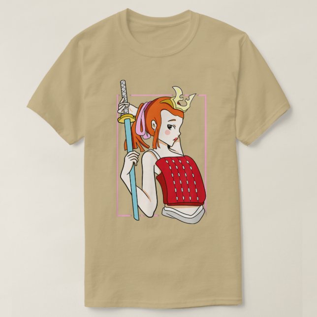 Women Bushido Ronin Japanese Samurai T-Shirt Copy  (Design Front)