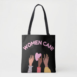 Women Can Feminist Tote Bag
