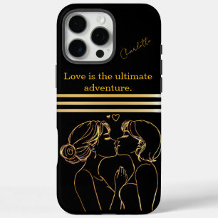 Women celebrating love iPhone 16 pro max case