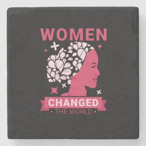women change the word 1 stone coaster