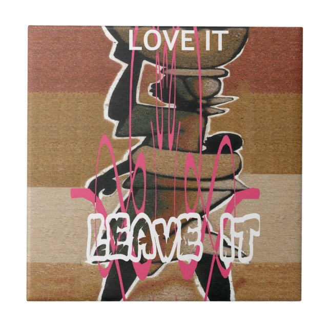 Women & children Life is not fair; get used to it. Ceramic Tile (Front)