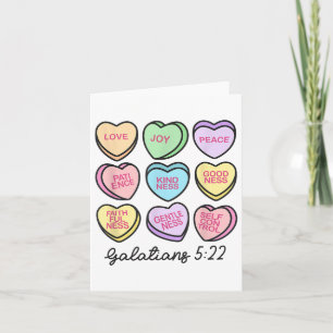 Women Christian Valentine Galatians Conversation H Card
