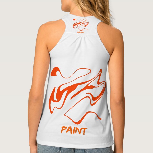 women clothes tank top (Back)