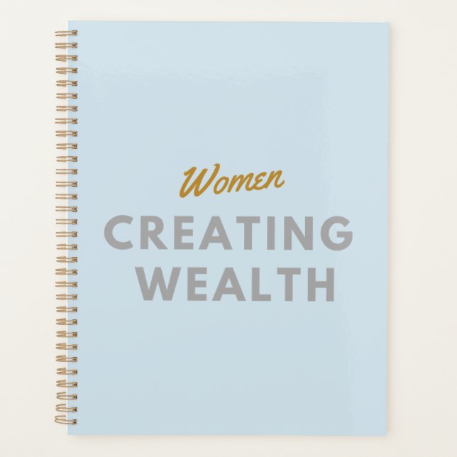 Women Creating Wealth Planner (Front)