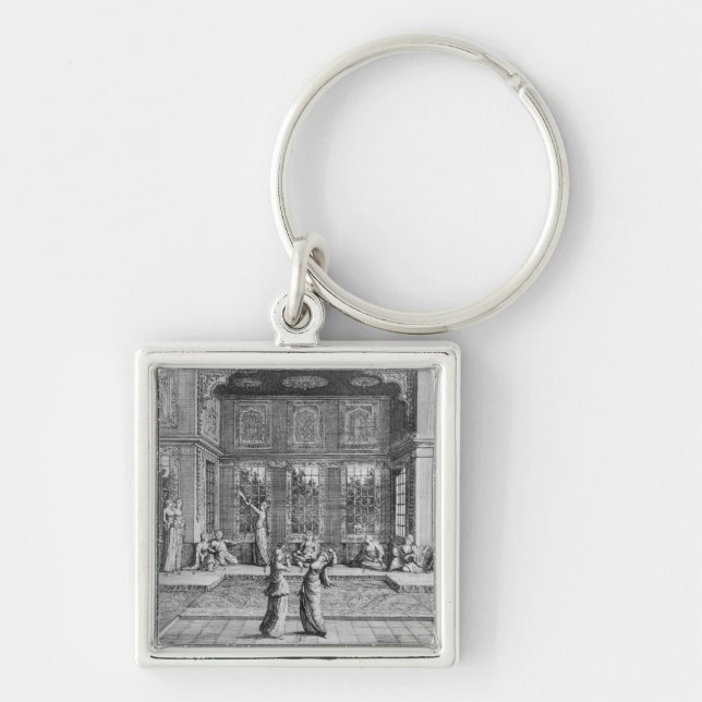 Women dancing in the Harem Keychain (Front)