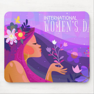 Women Day, Women Power and Empowerment Mouse Pad