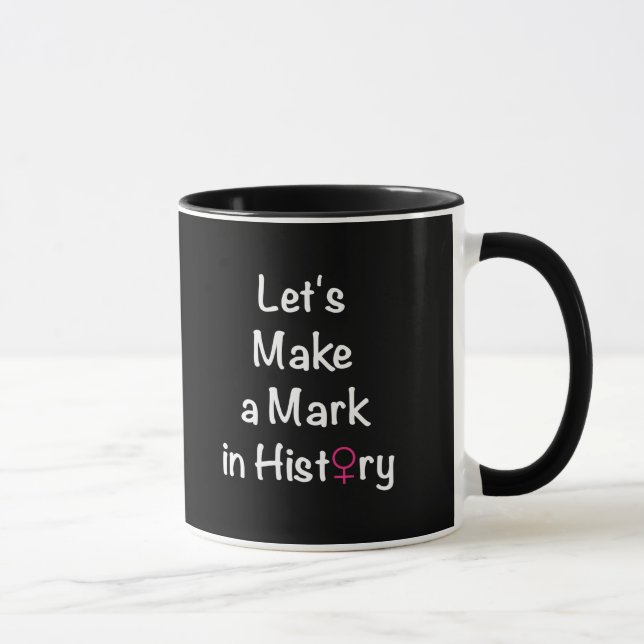 Women Empowerment Quote - Feminist Leader Mug (Right)