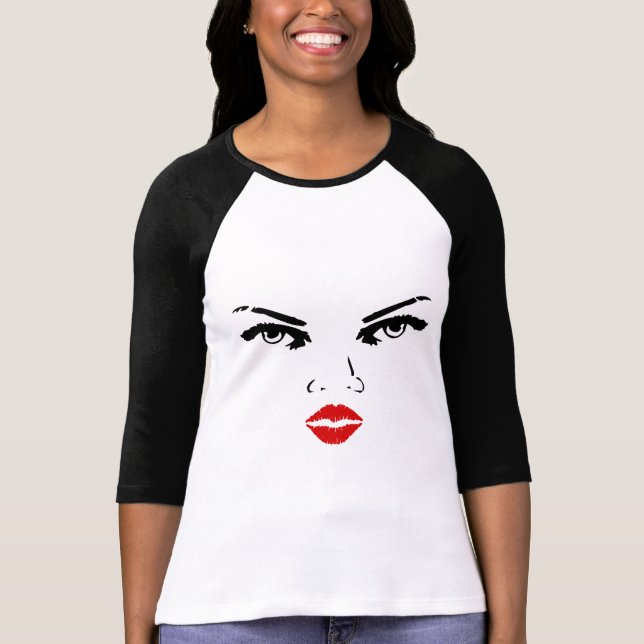 Women Face T-Shirt (Front)