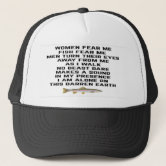 Women want me, Fish fear me I'm alone funny fishing design Cap