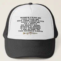 Women Want Me Fish Fear Me Funny Fishing Trucker Hat