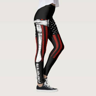 women firefighter leggings