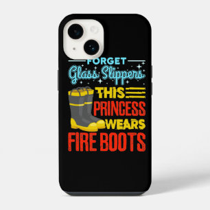 Women Firefighter This Princess Wears Fire Boots iPhone 14 Case