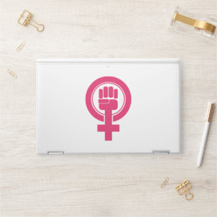 Women Fist Resist Symbol HP Laptop Skin