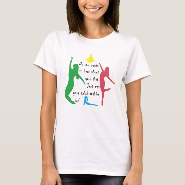 Women Fitness - Women Fitness Wear - Funny Workout T-Shirt (Front)