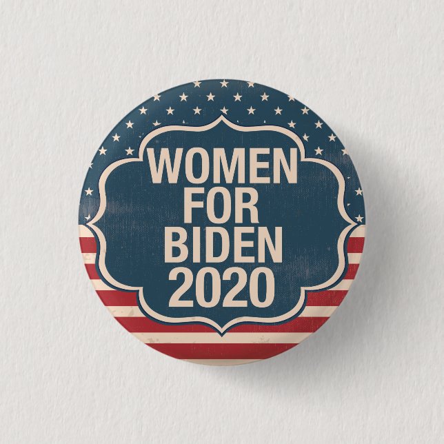 Women for Biden 2020 Button (Front)