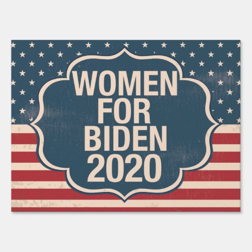 Women for Biden 2020 Sign