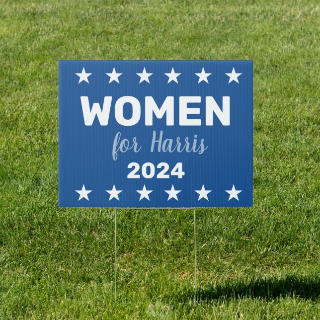 Women For Harris   Sign (Insitu)
