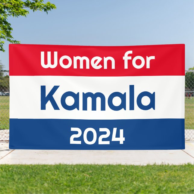 Women for Kamala Harris 2024 Huge Banner (Outside)