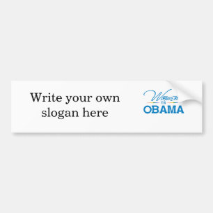 Women for Obama Bumper Sticker
